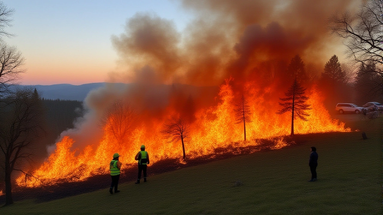 Placer RCD Starts Pile‑Burning to Clear Mosquito Fire Debris in Foresthill